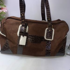Bath & Body Works Brown Travel Bag